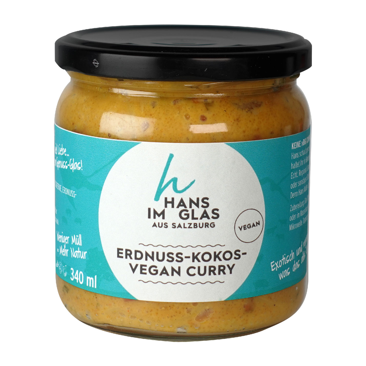 Erdnuss-Kokos-Vegan-Curry